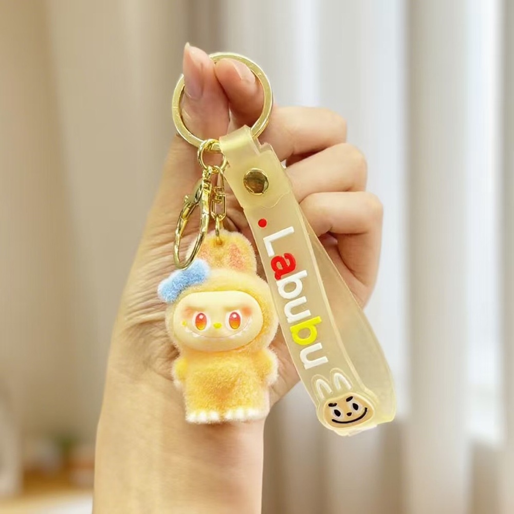 Cream Key & Card Holder